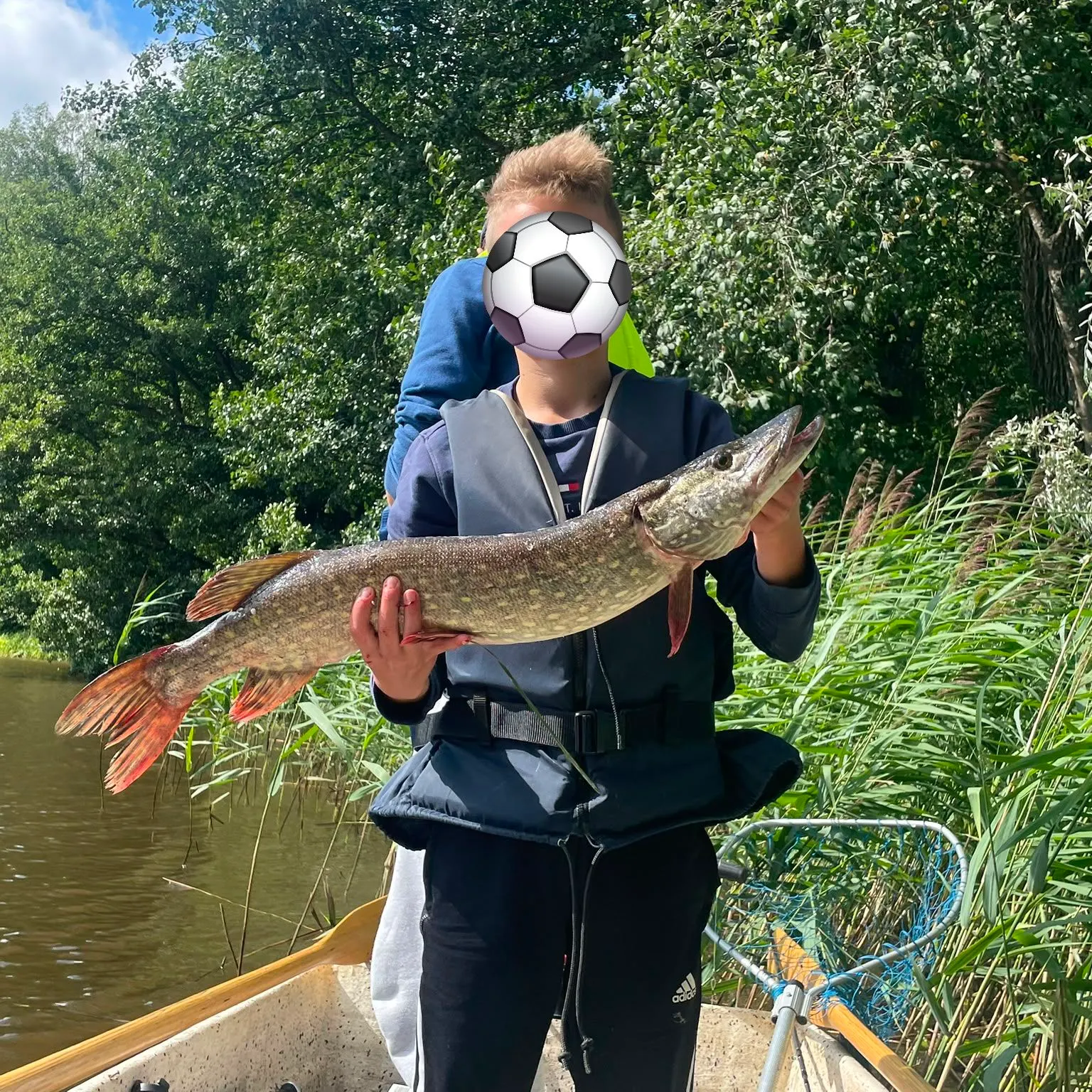 Northern pike caught on Fishbrain