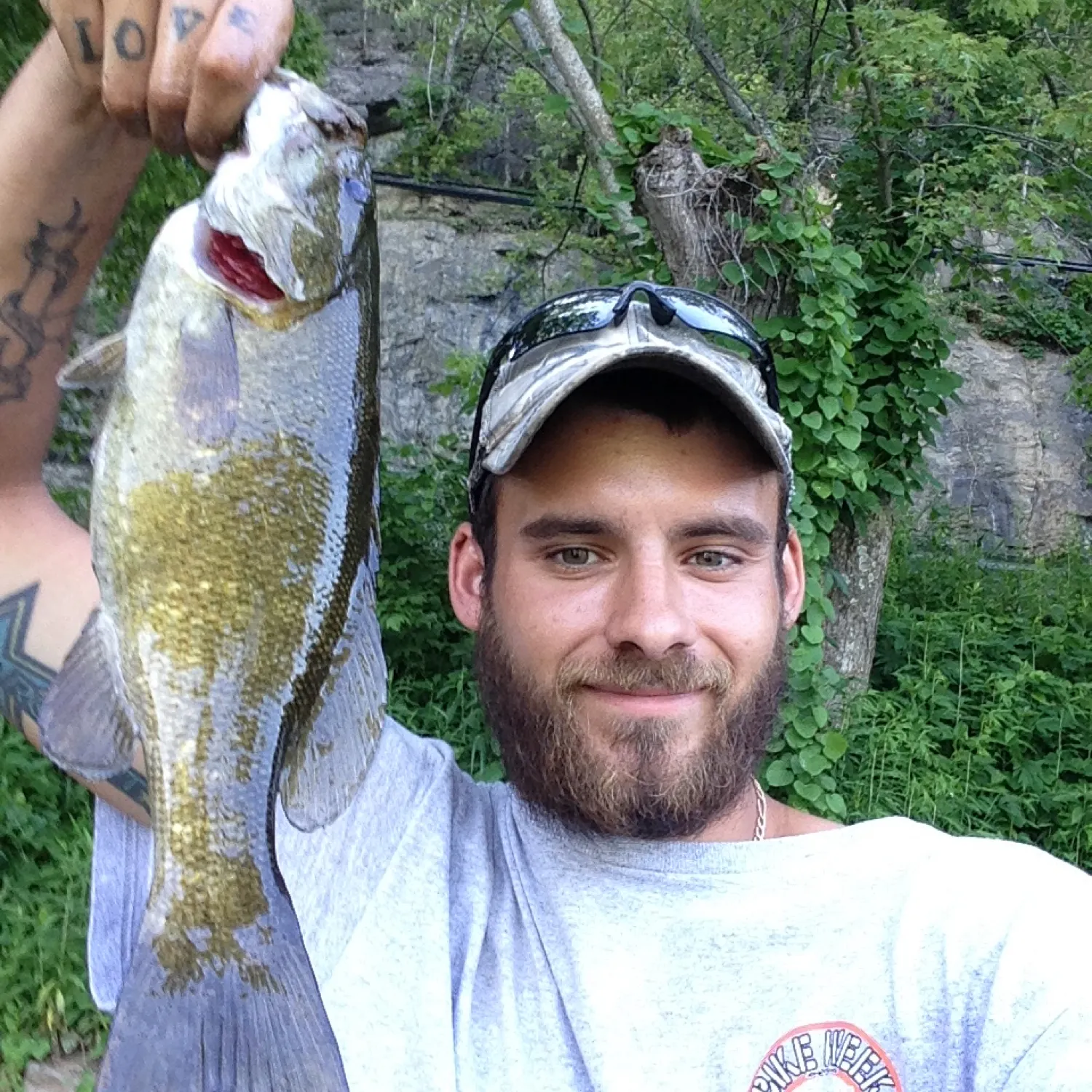 recently logged catches