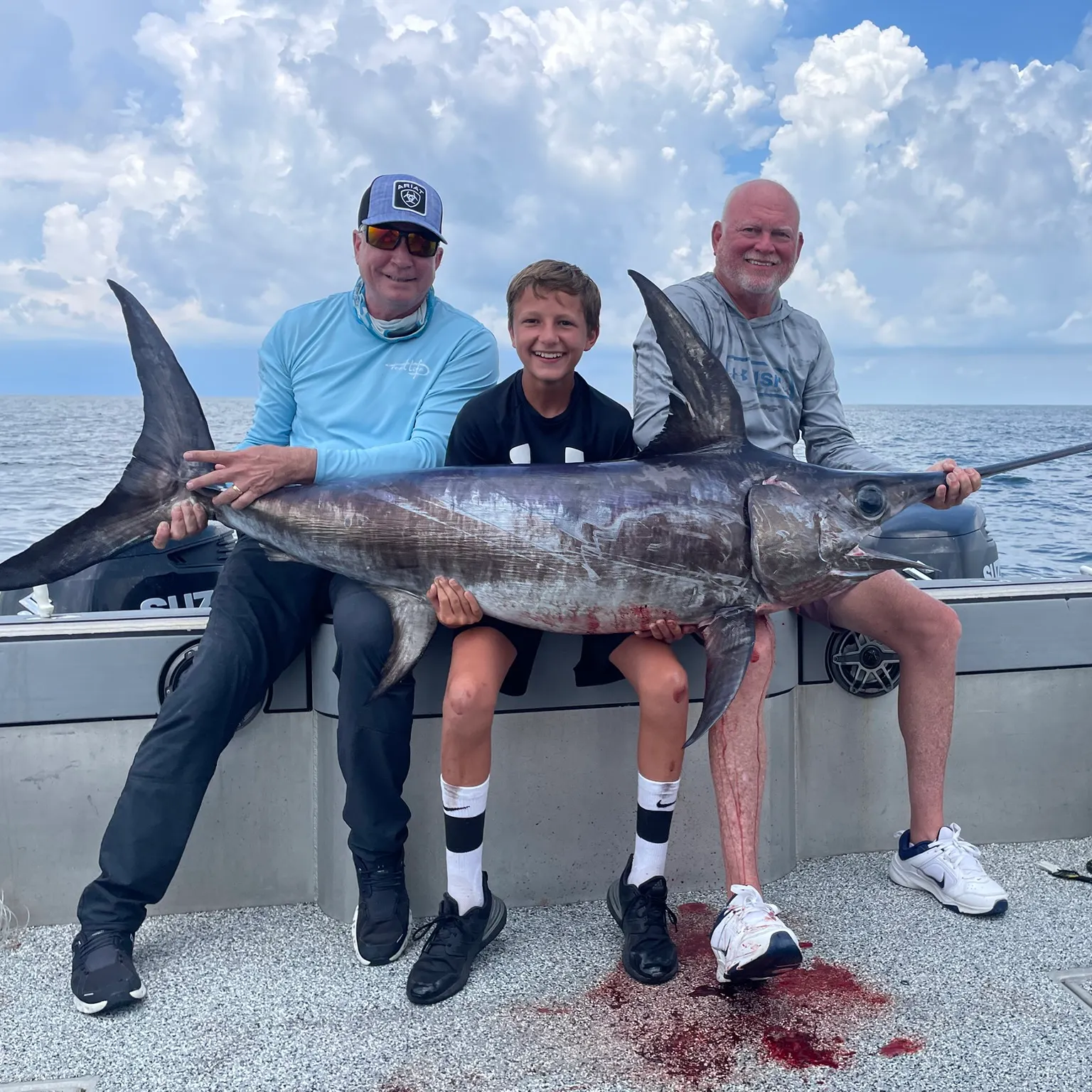 The most recent Swordfish catches on Fishbrain