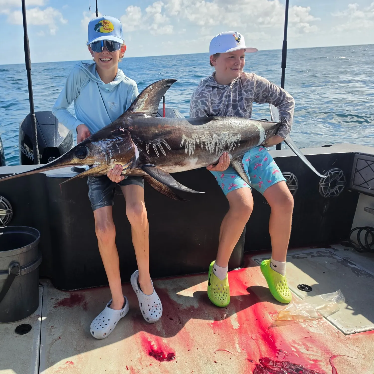 The most recent Swordfish catches on Fishbrain