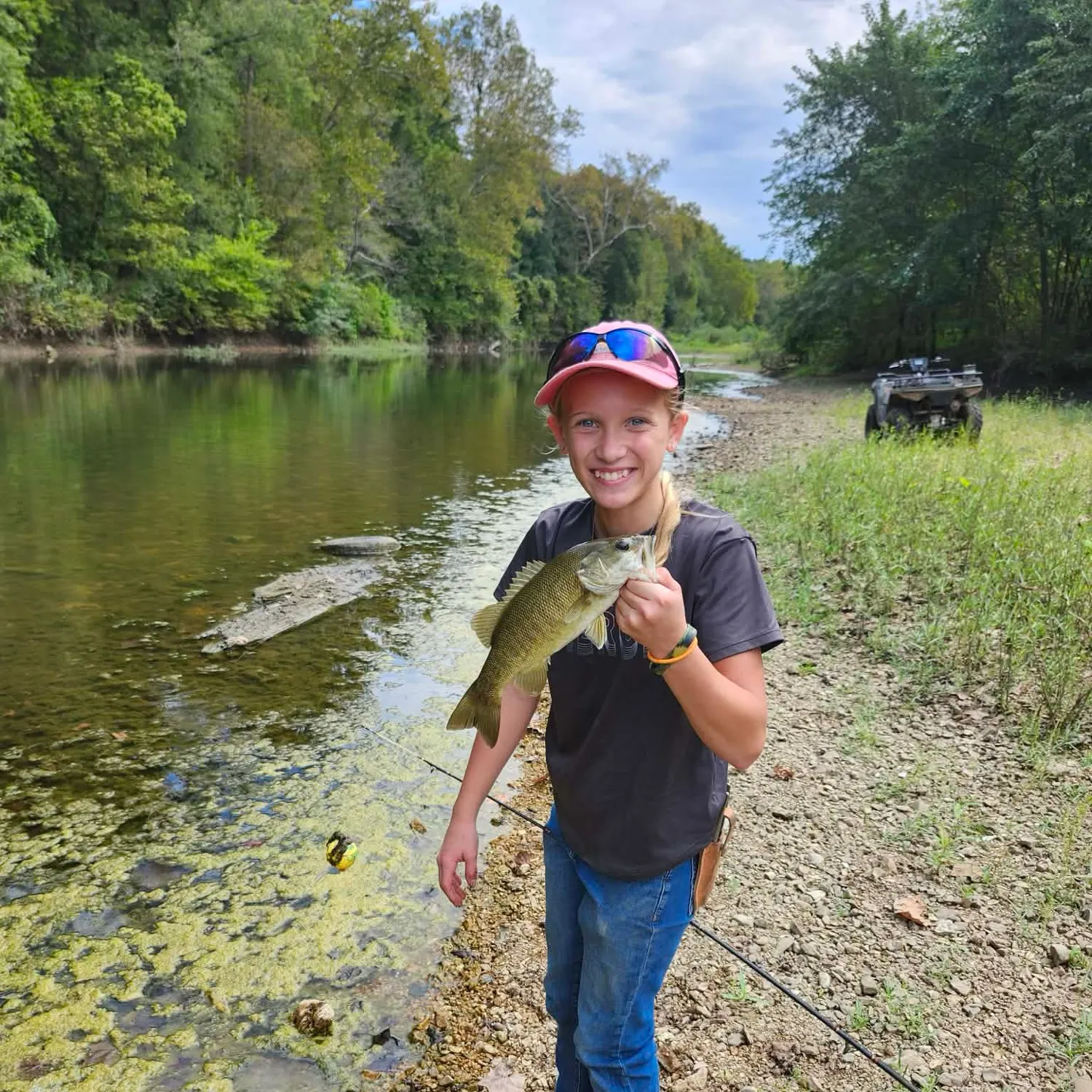 Spotted bass caught on Fishbrain