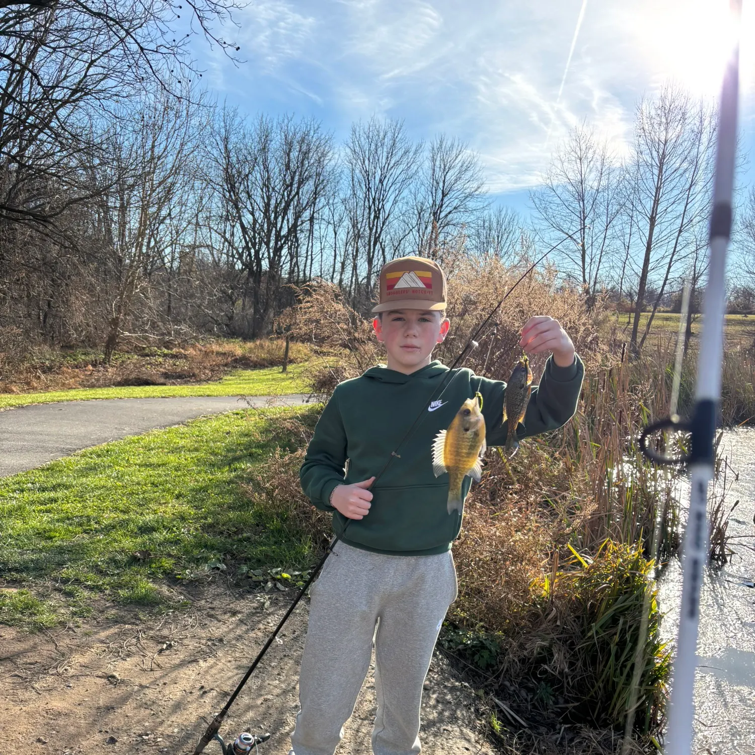 recently logged catches