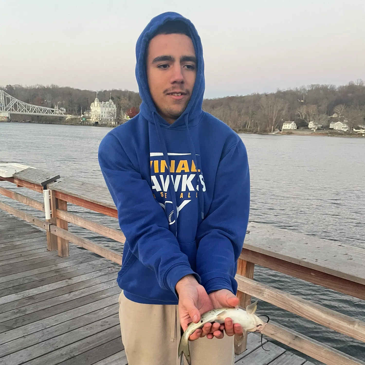 Channel catfish caught on Fishbrain