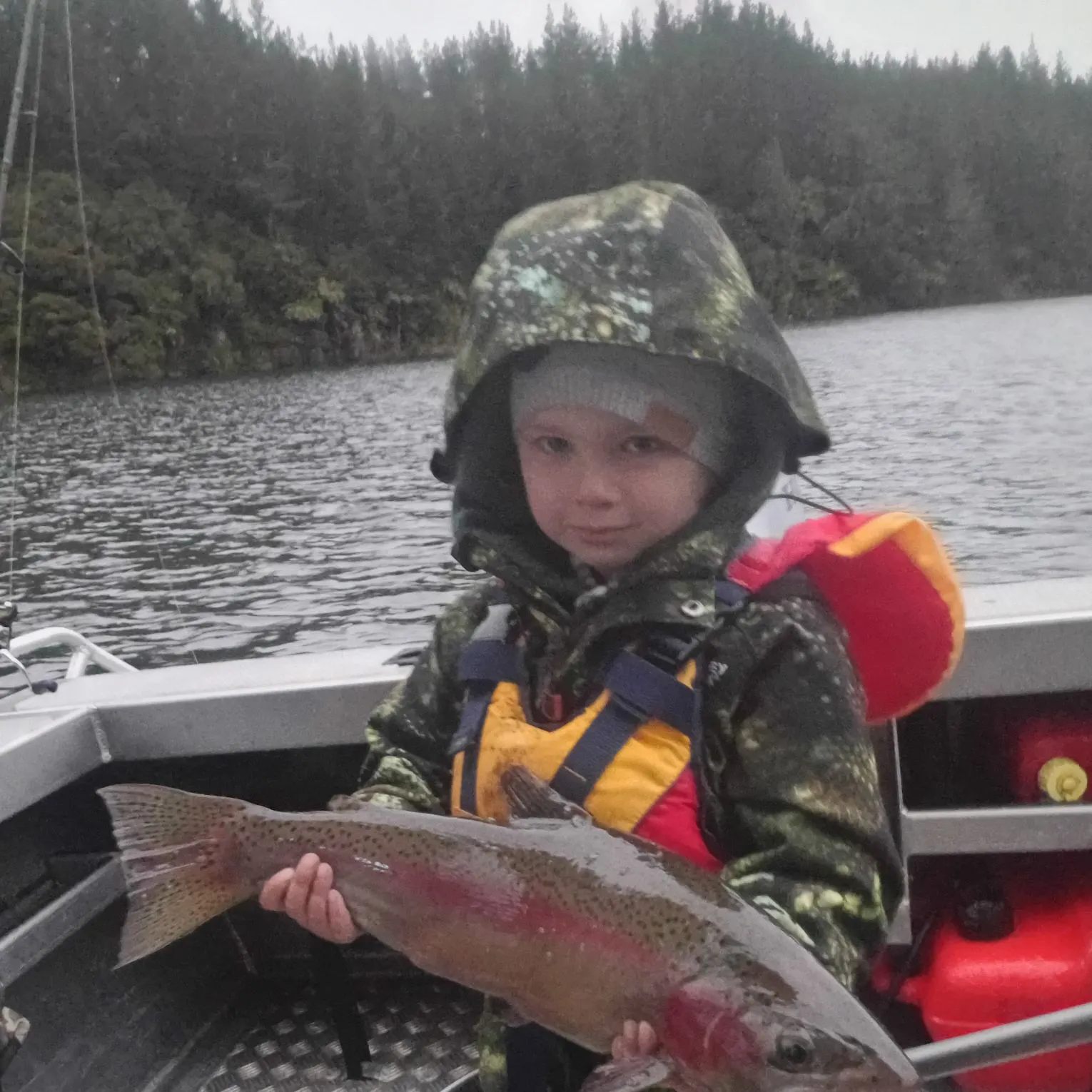Rainbow trout caught on Fishbrain