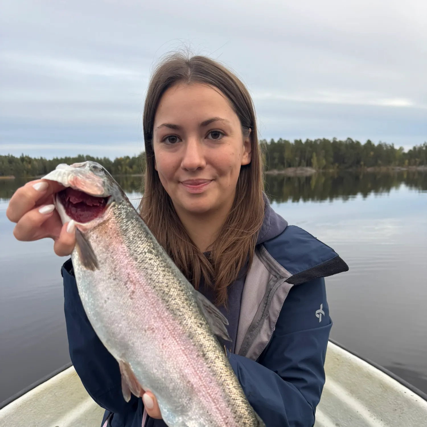 Rainbow trout caught on Fishbrain