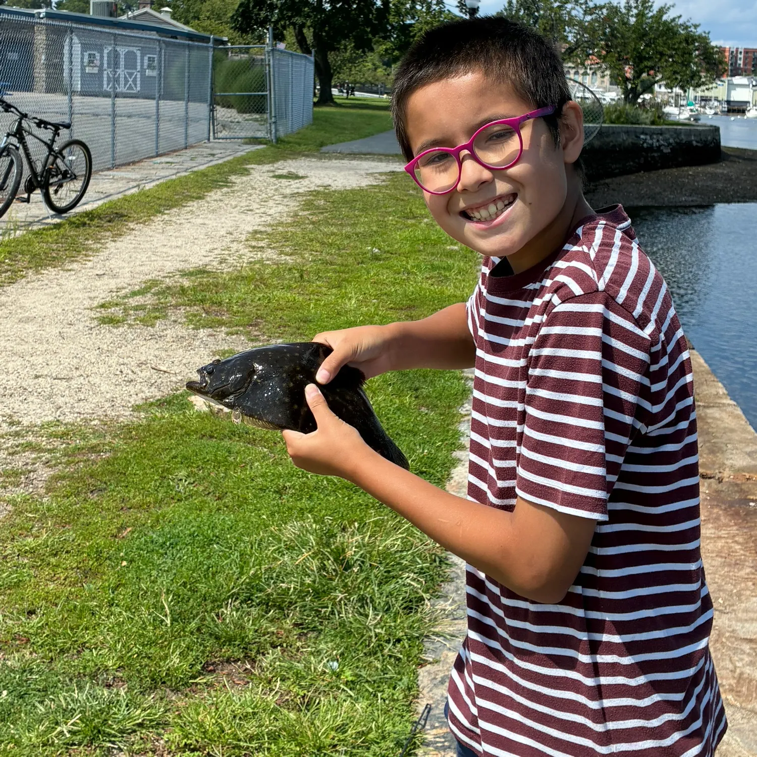Summer flounder caught on Fishbrain