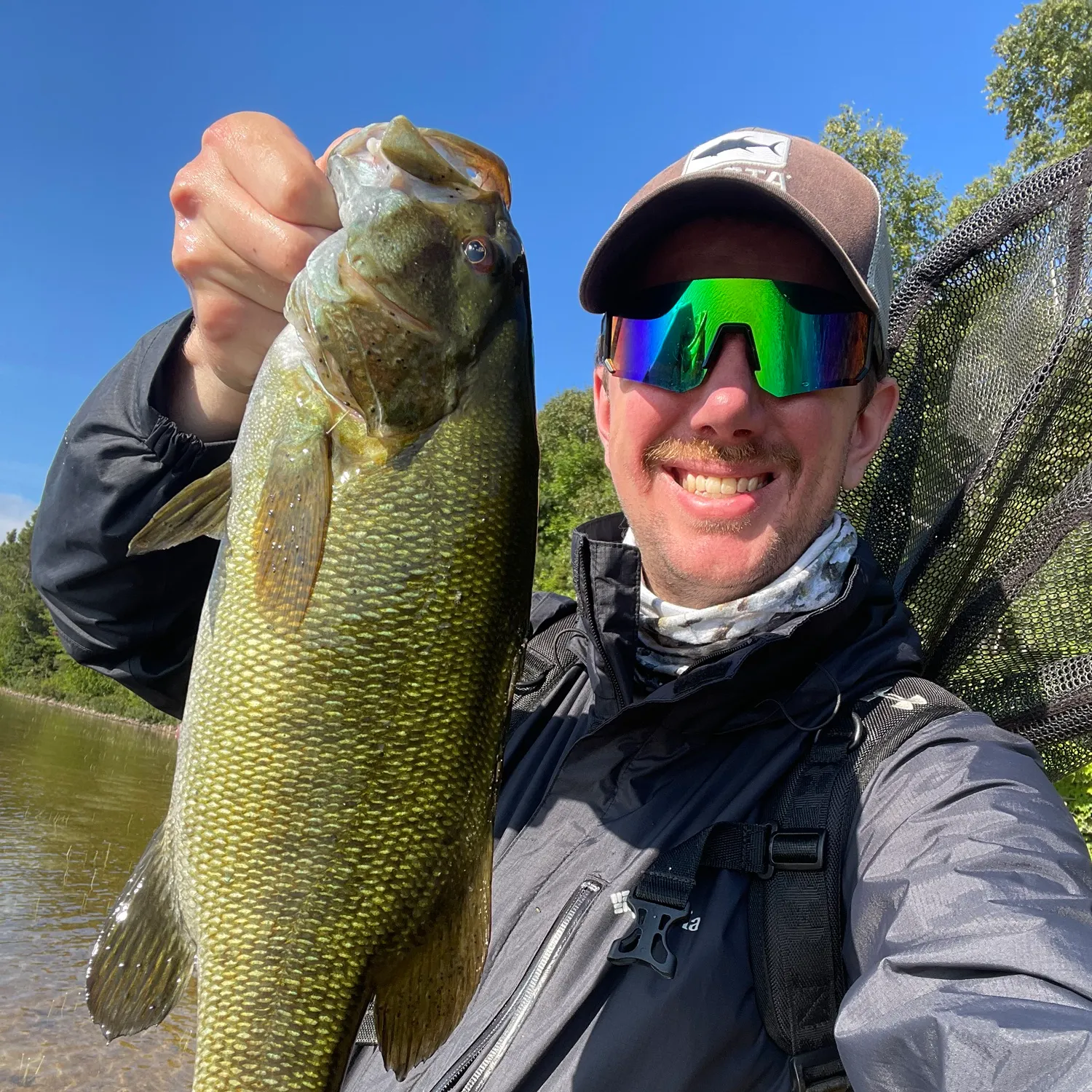 Smallmouth bass caught on Fishbrain