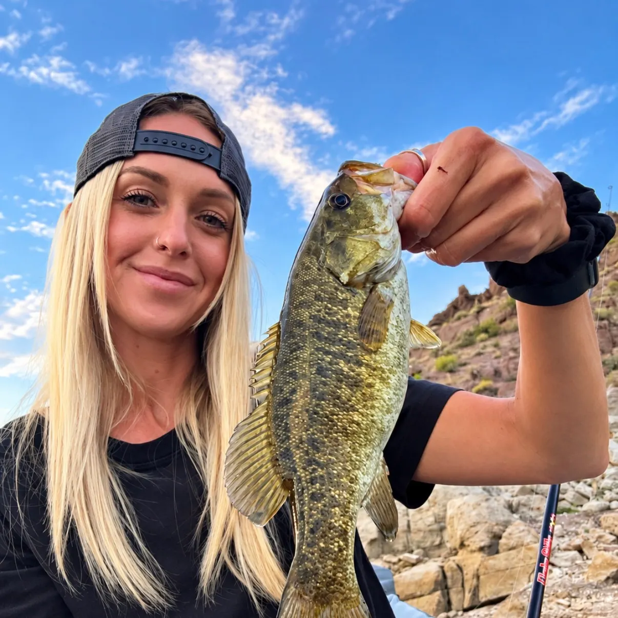 Smallmouth bass caught on Fishbrain