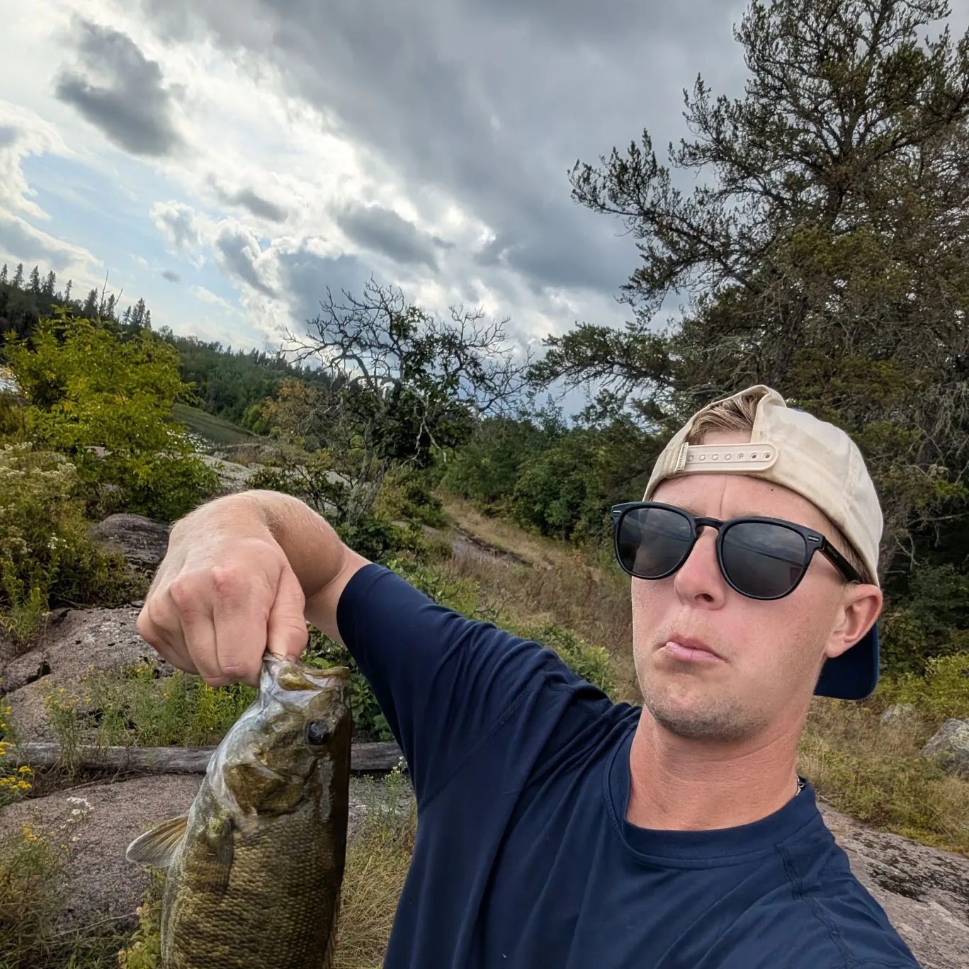 Smallmouth bass caught on Fishbrain