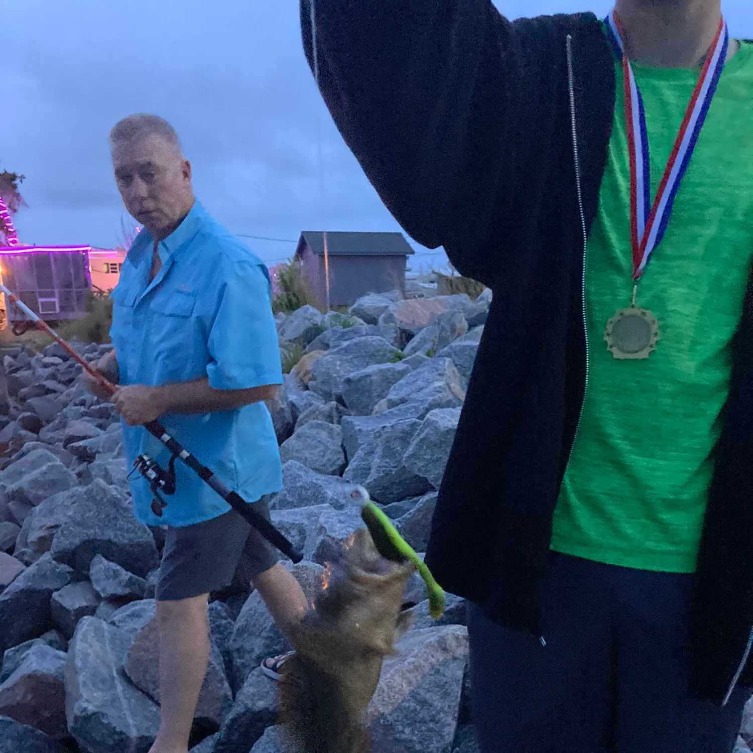 recently logged catches