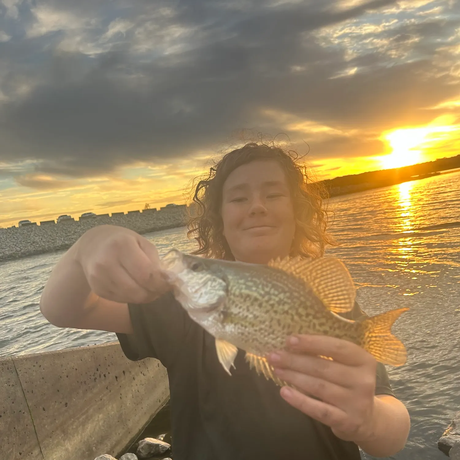White crappie caught on Fishbrain