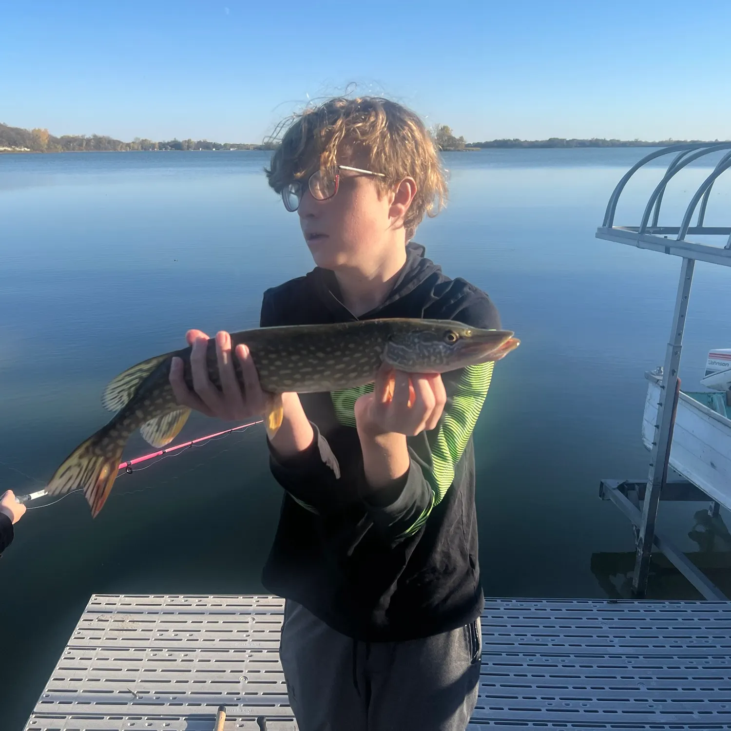 Northern pike caught on Fishbrain