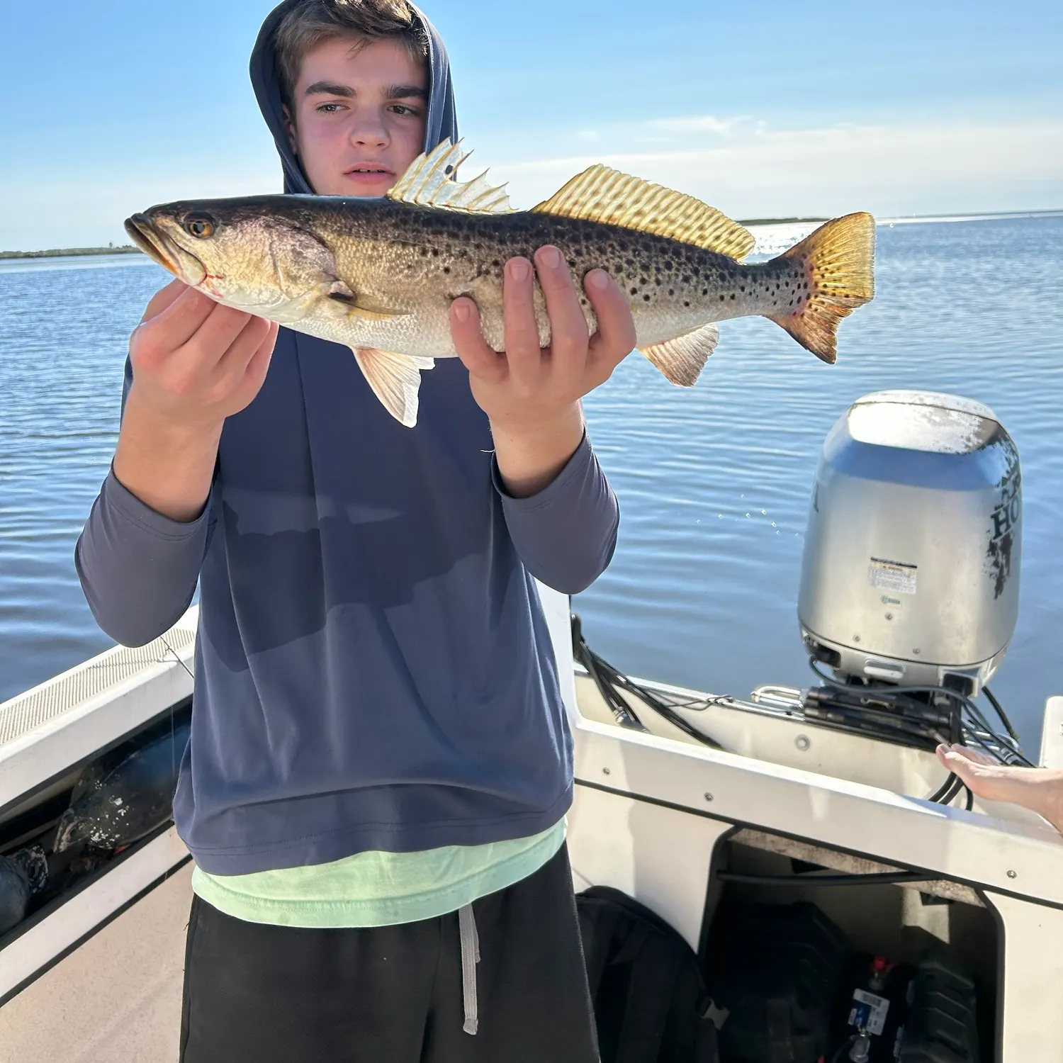 Spotted seatrout caught on Fishbrain