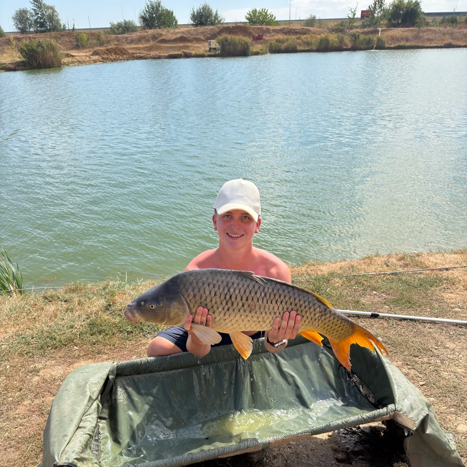 Common carp caught on Fishbrain