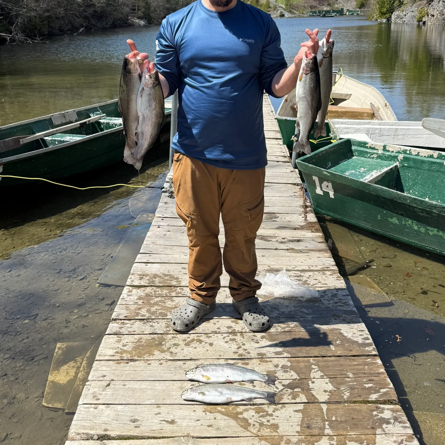 recently logged catches