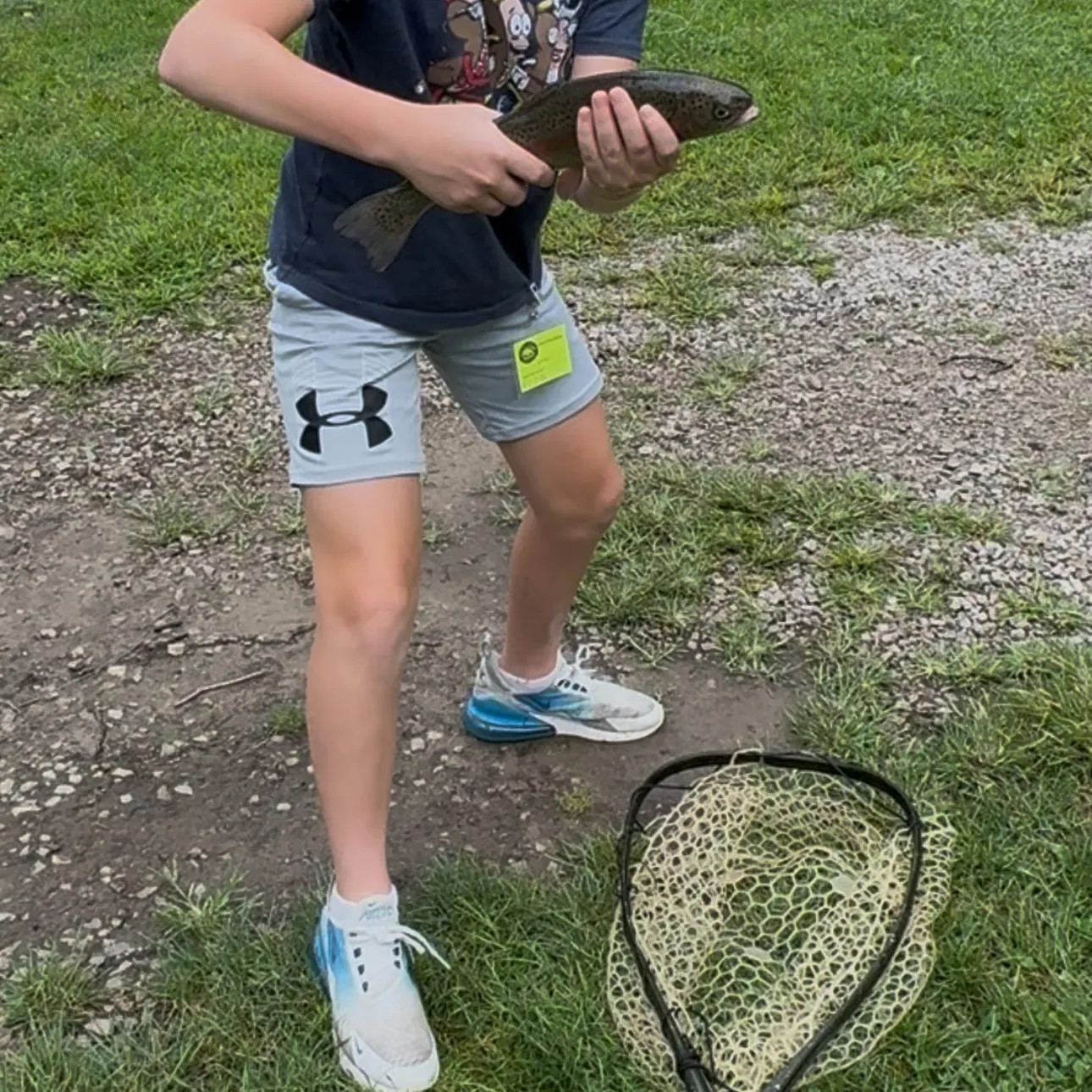 Rainbow trout caught on Fishbrain