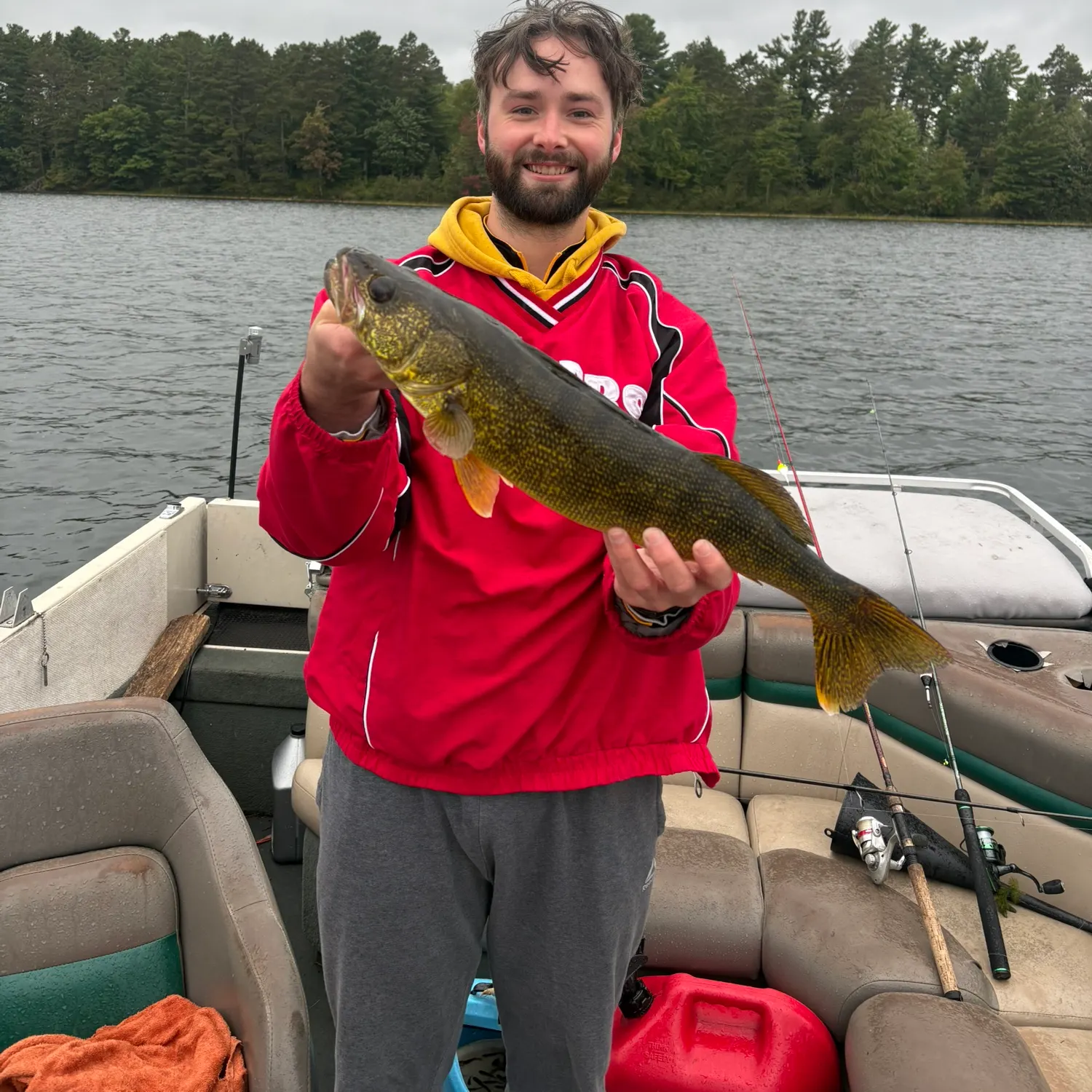 Walleye caught on Fishbrain