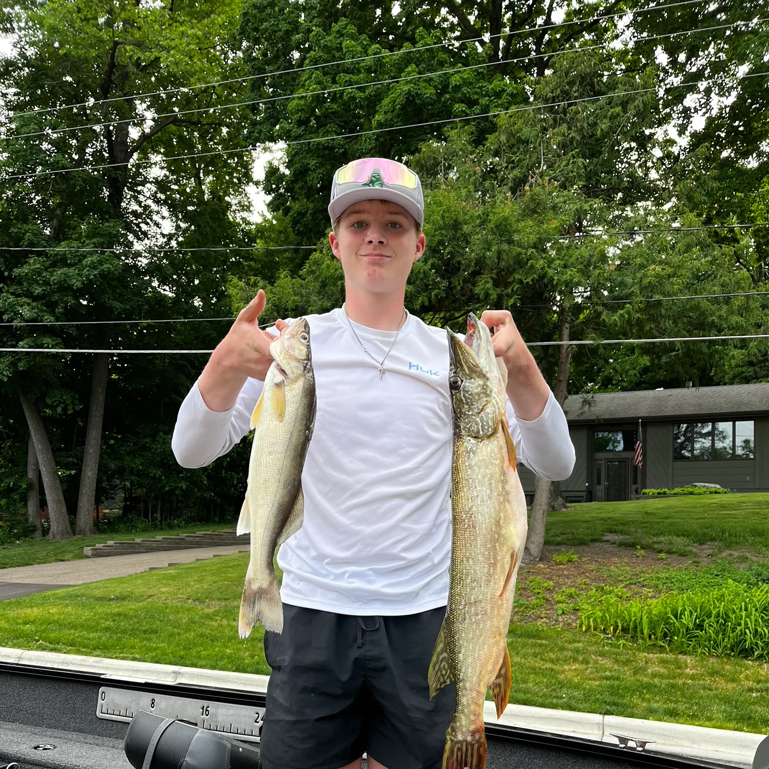 recently logged catches