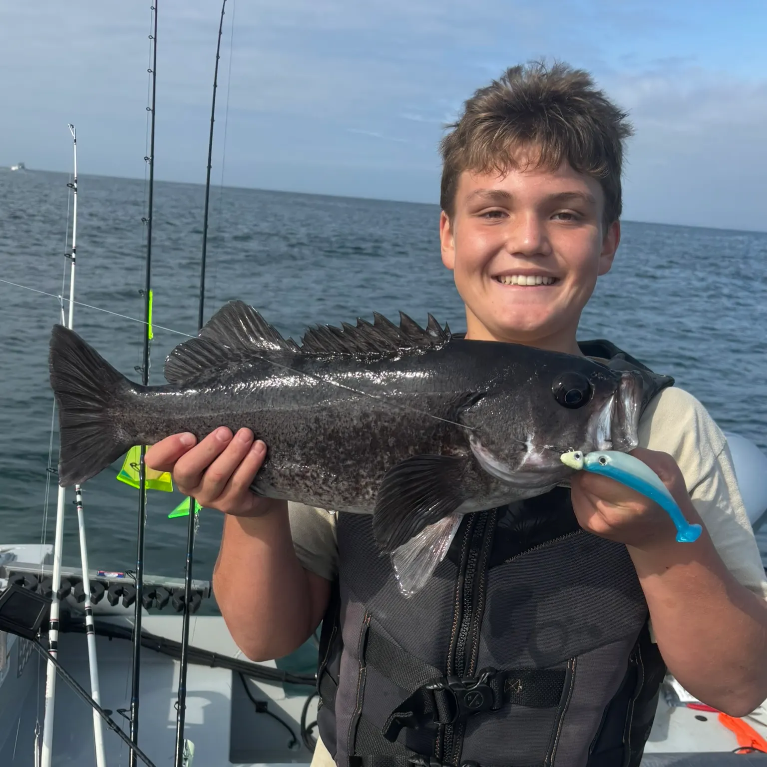 The most recent Black rockfish catches on Fishbrain