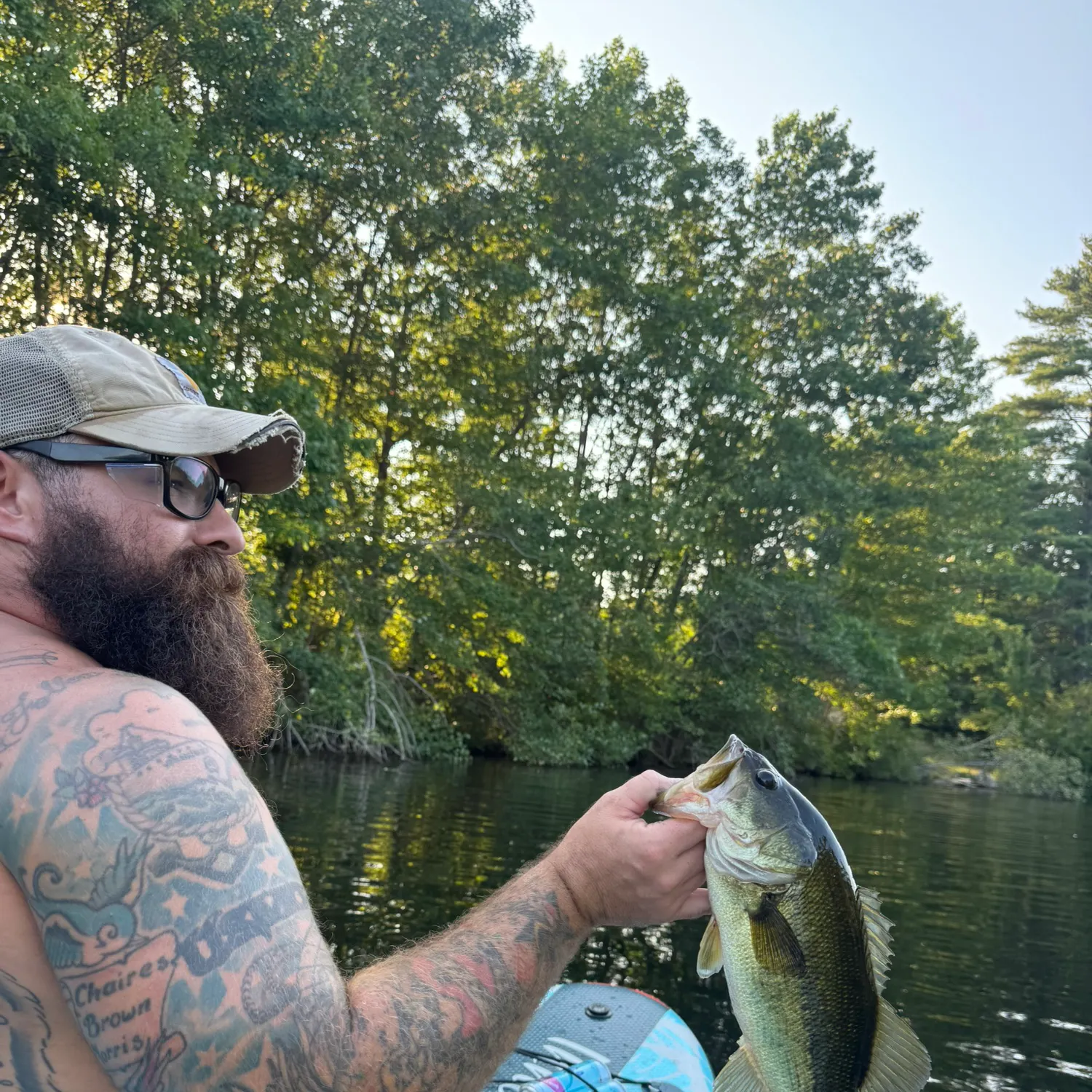 recently logged catches