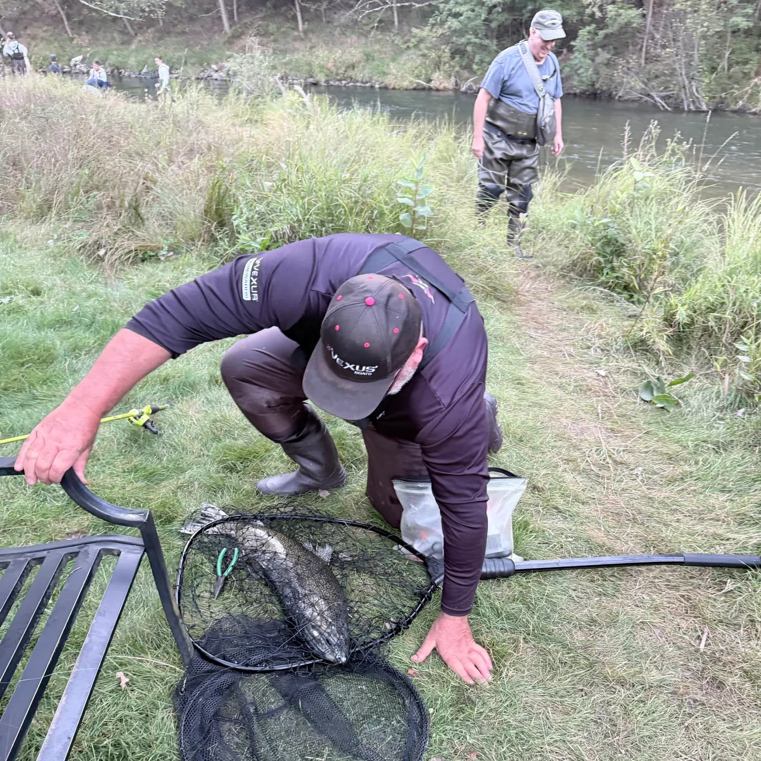 Chinook salmon caught on Fishbrain