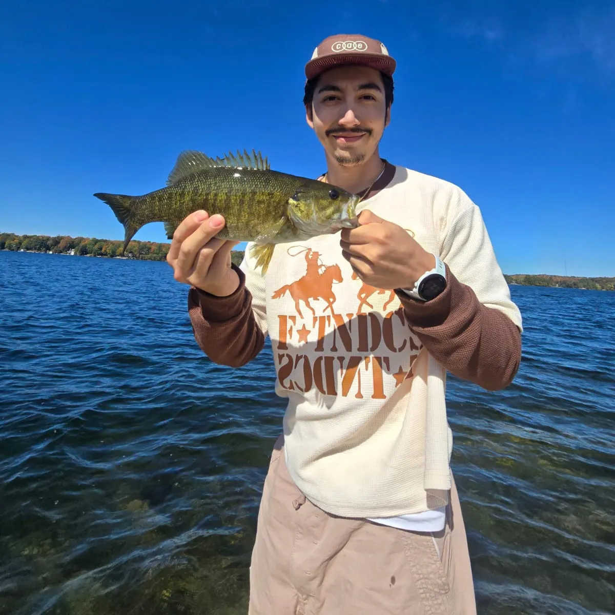 Smallmouth bass caught on Fishbrain