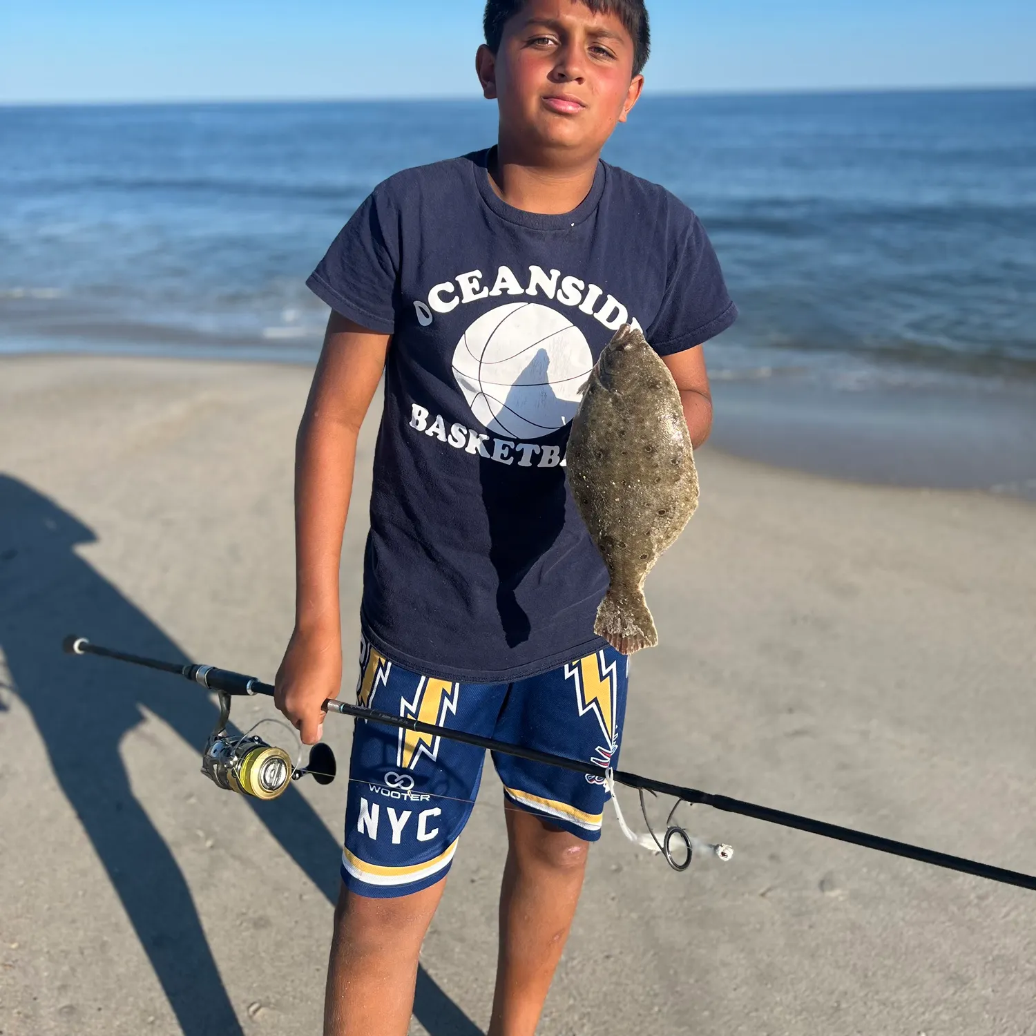 Summer flounder caught on Fishbrain