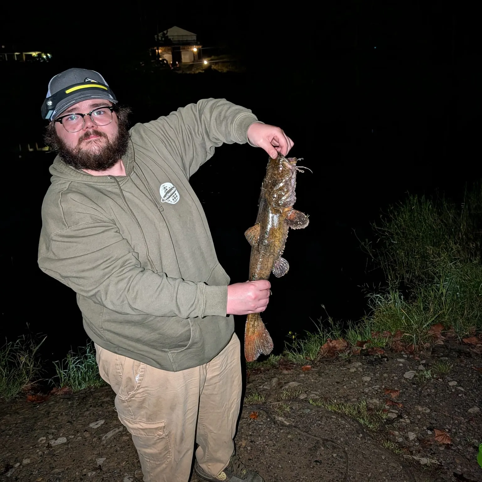 Flathead catfish caught on Fishbrain