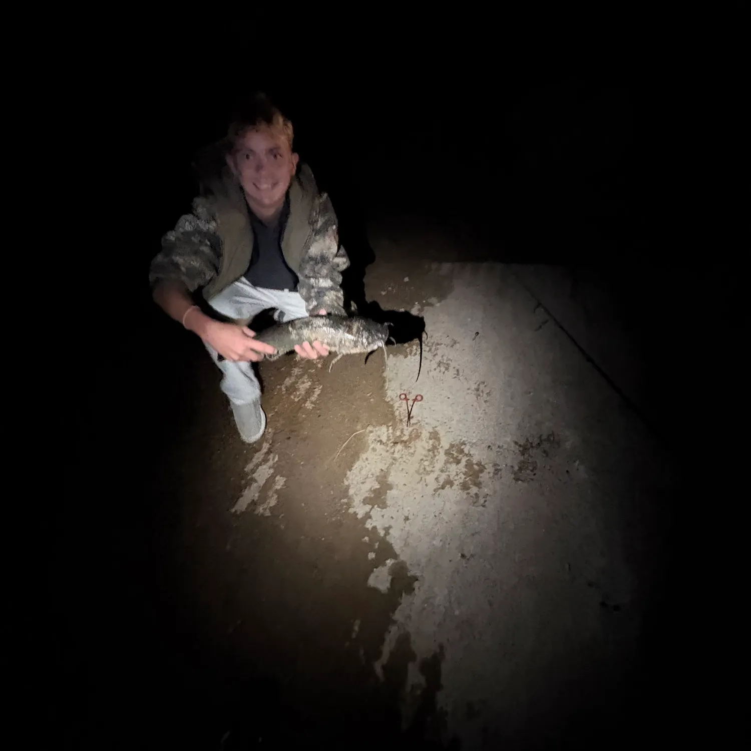 Channel catfish caught on Fishbrain