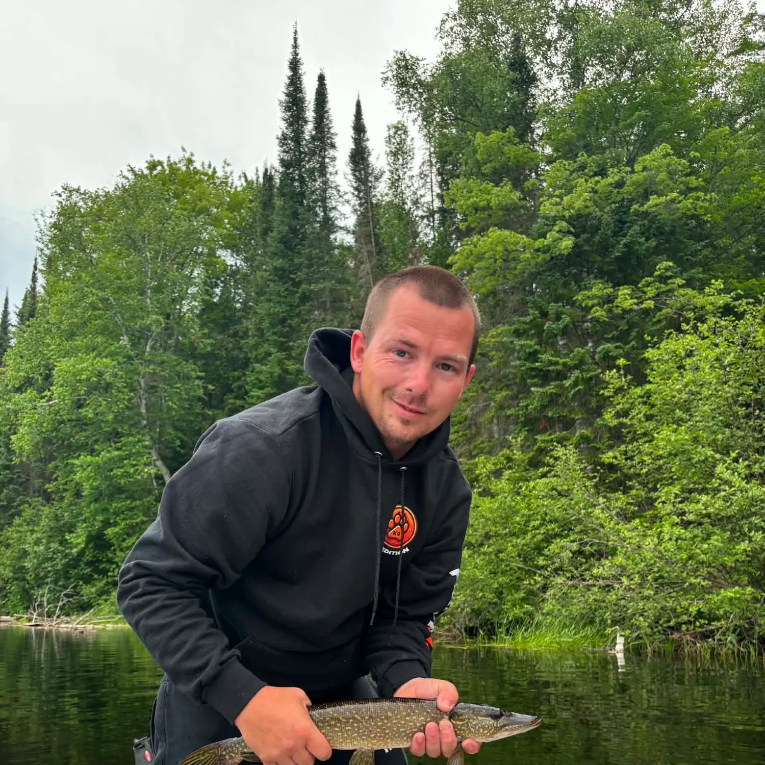 Northern pike caught on Fishbrain