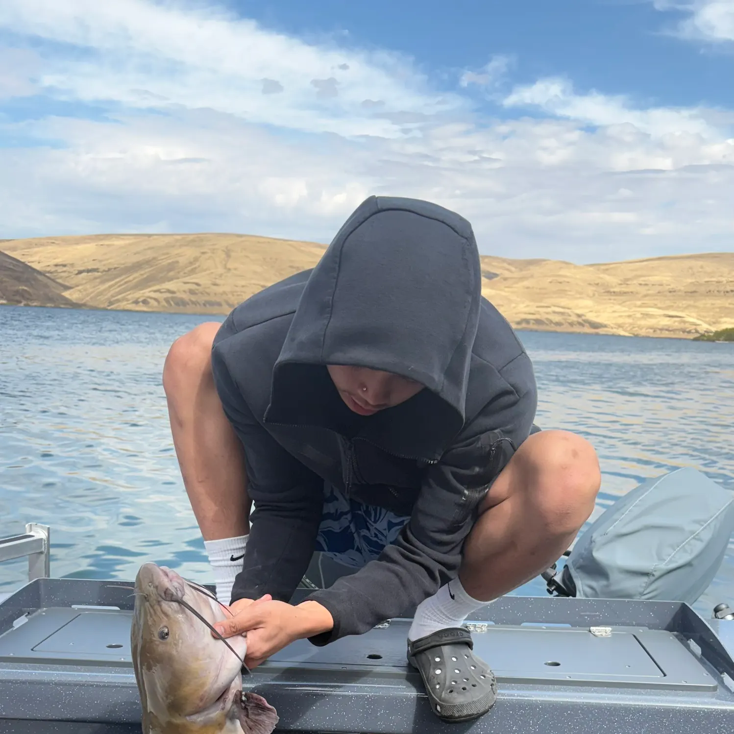 Channel catfish caught on Fishbrain