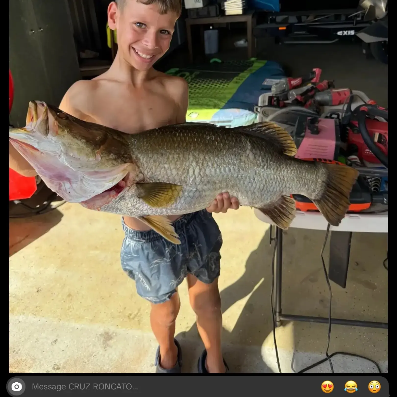 recently logged catches