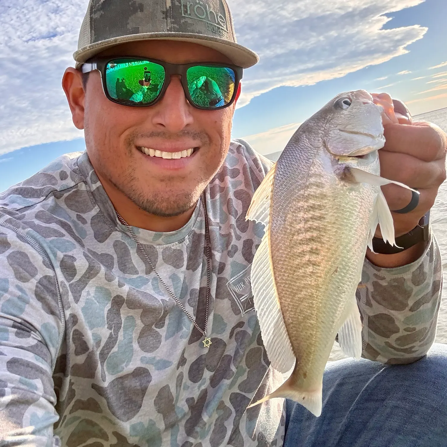 Atlantic croaker caught on Fishbrain