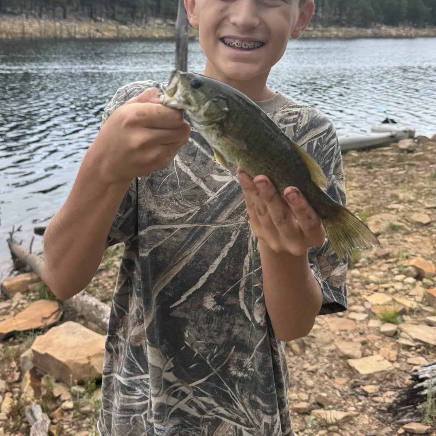 Smallmouth bass caught on Fishbrain