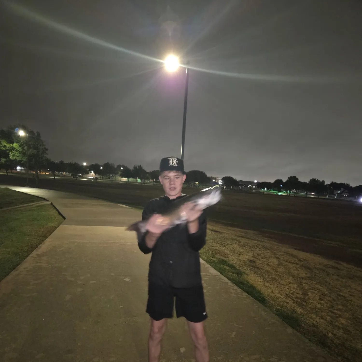 Channel catfish caught on Fishbrain