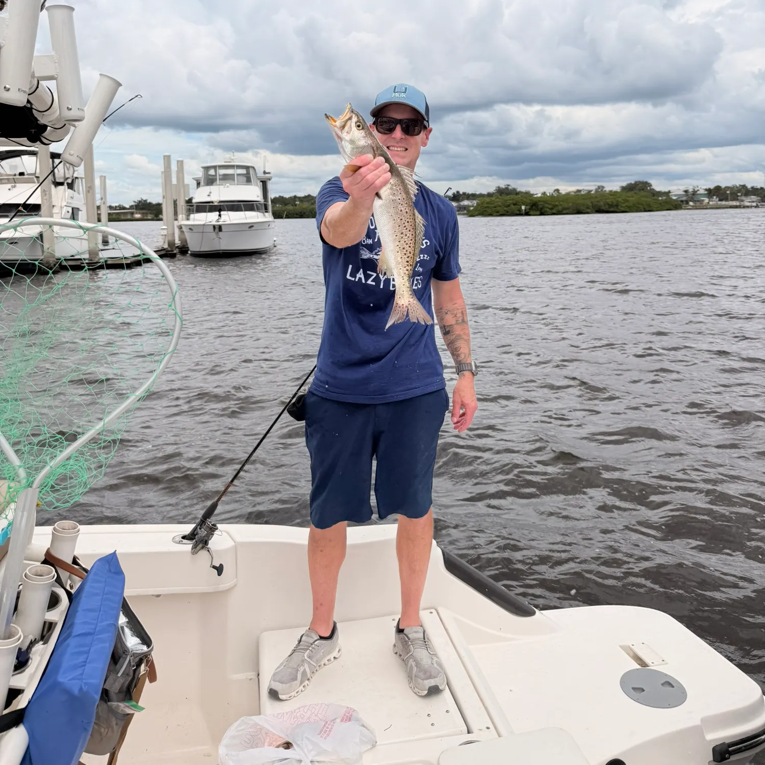 Spotted seatrout caught on Fishbrain