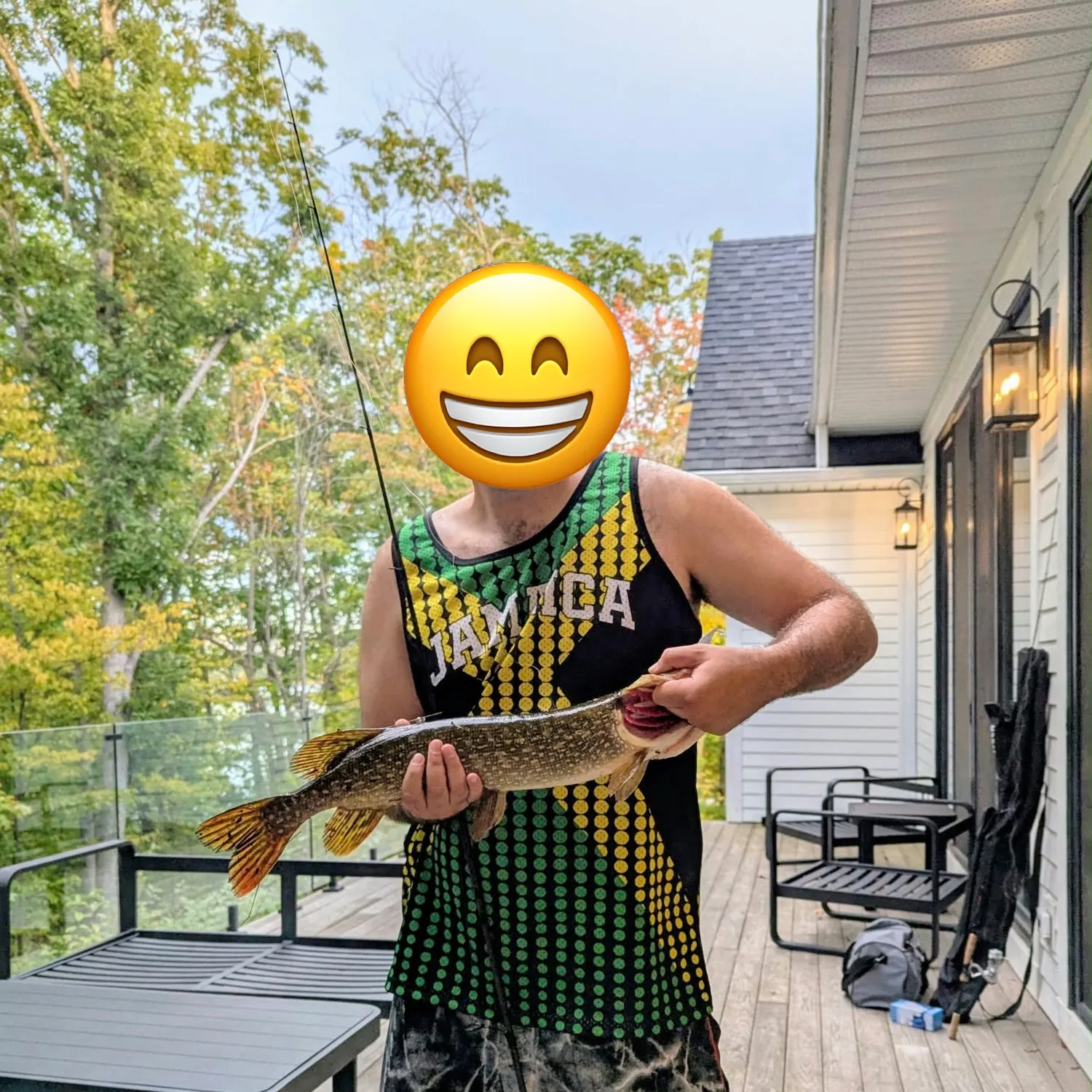 Northern pike caught on Fishbrain