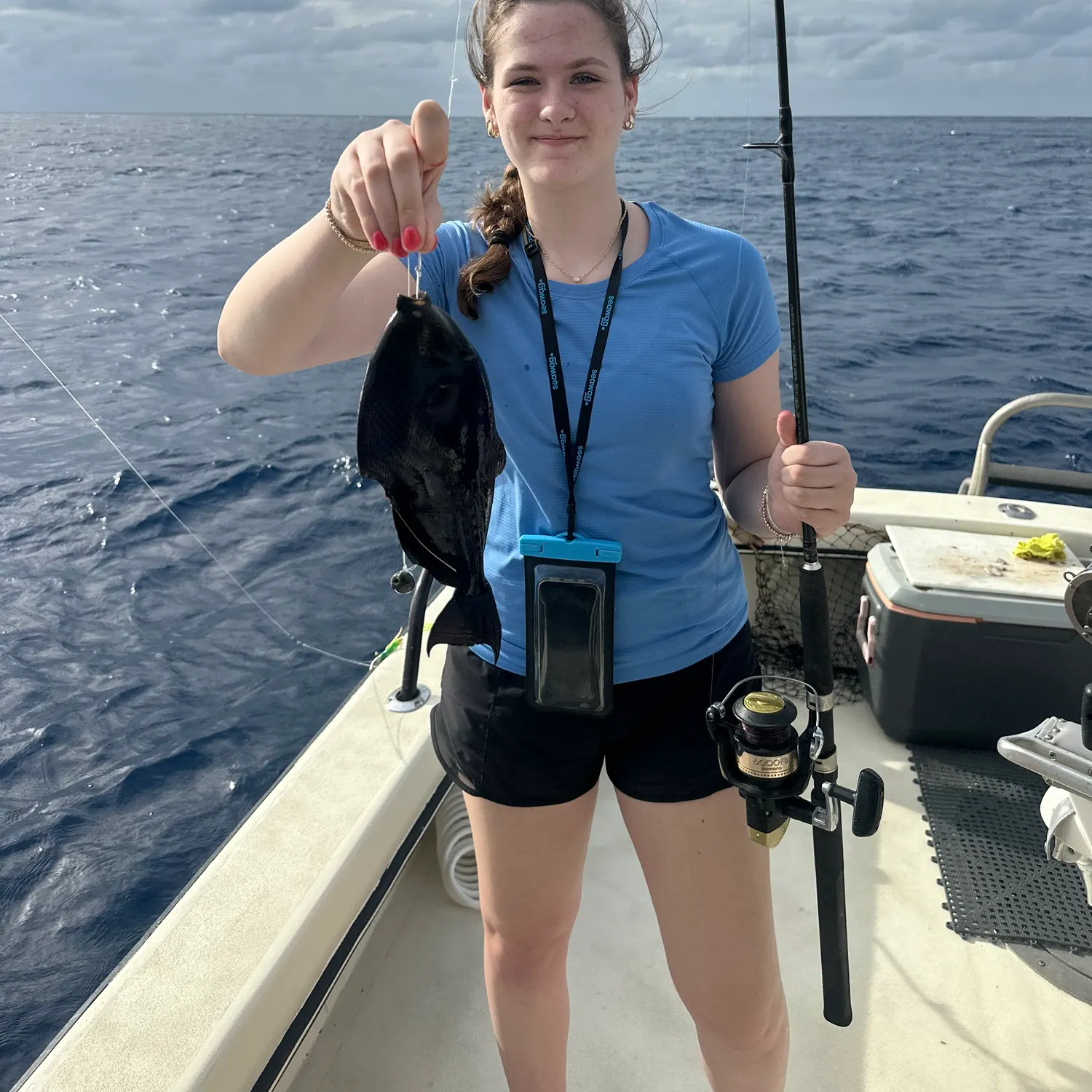 The most recent Black triggerfish catches on Fishbrain