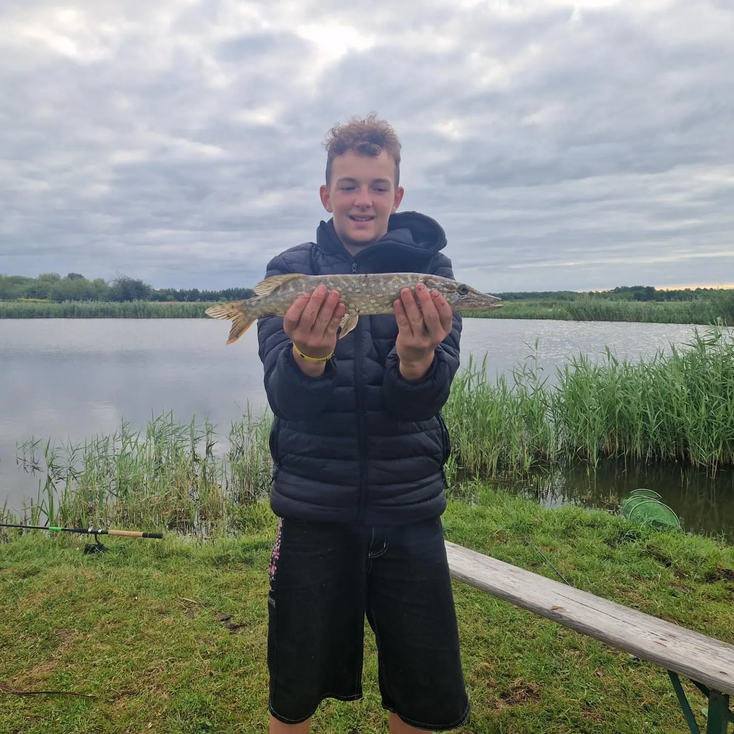 Northern pike caught on Fishbrain