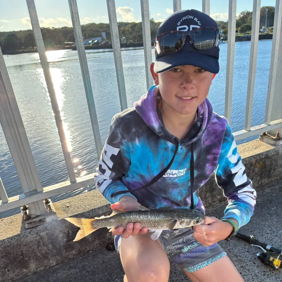Yellow-eye mullet caught on Fishbrain