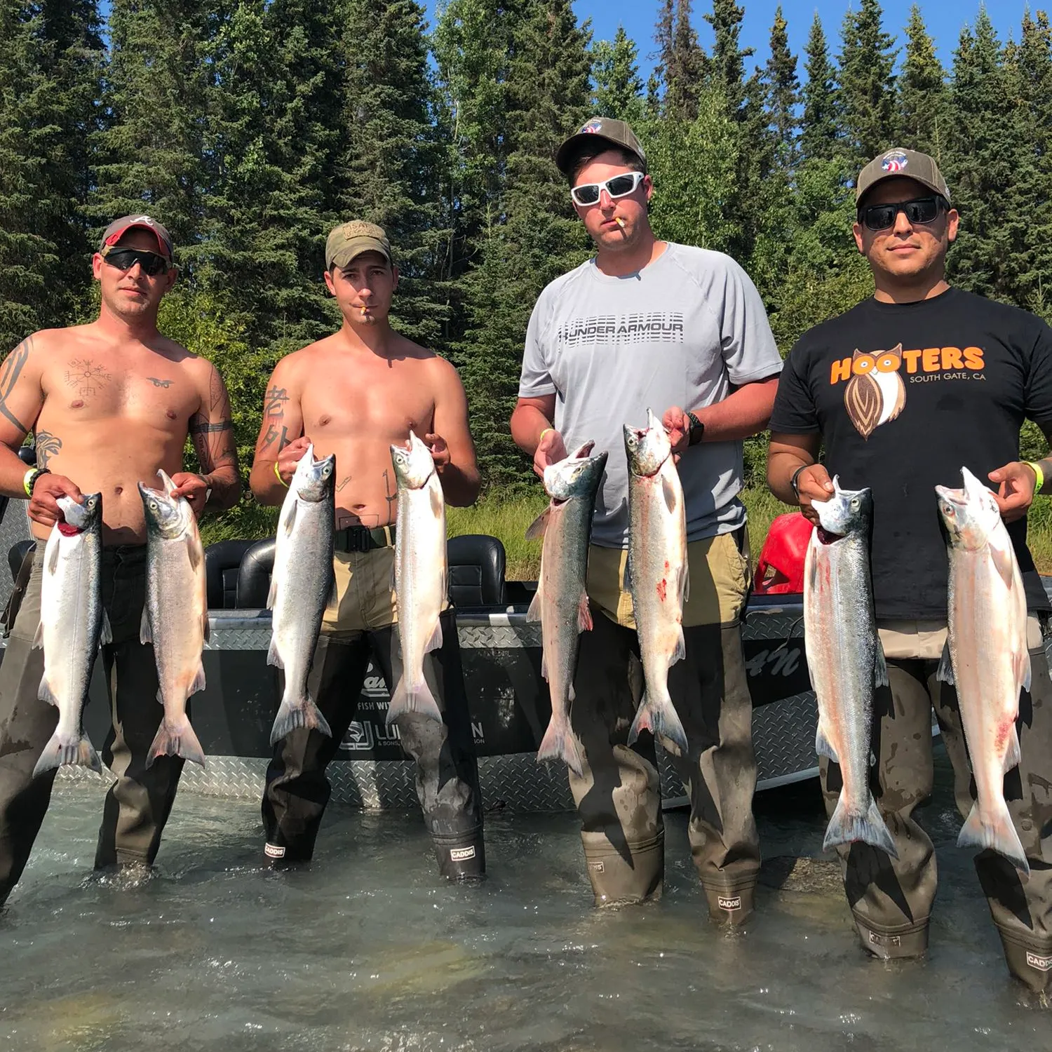 recently logged catches