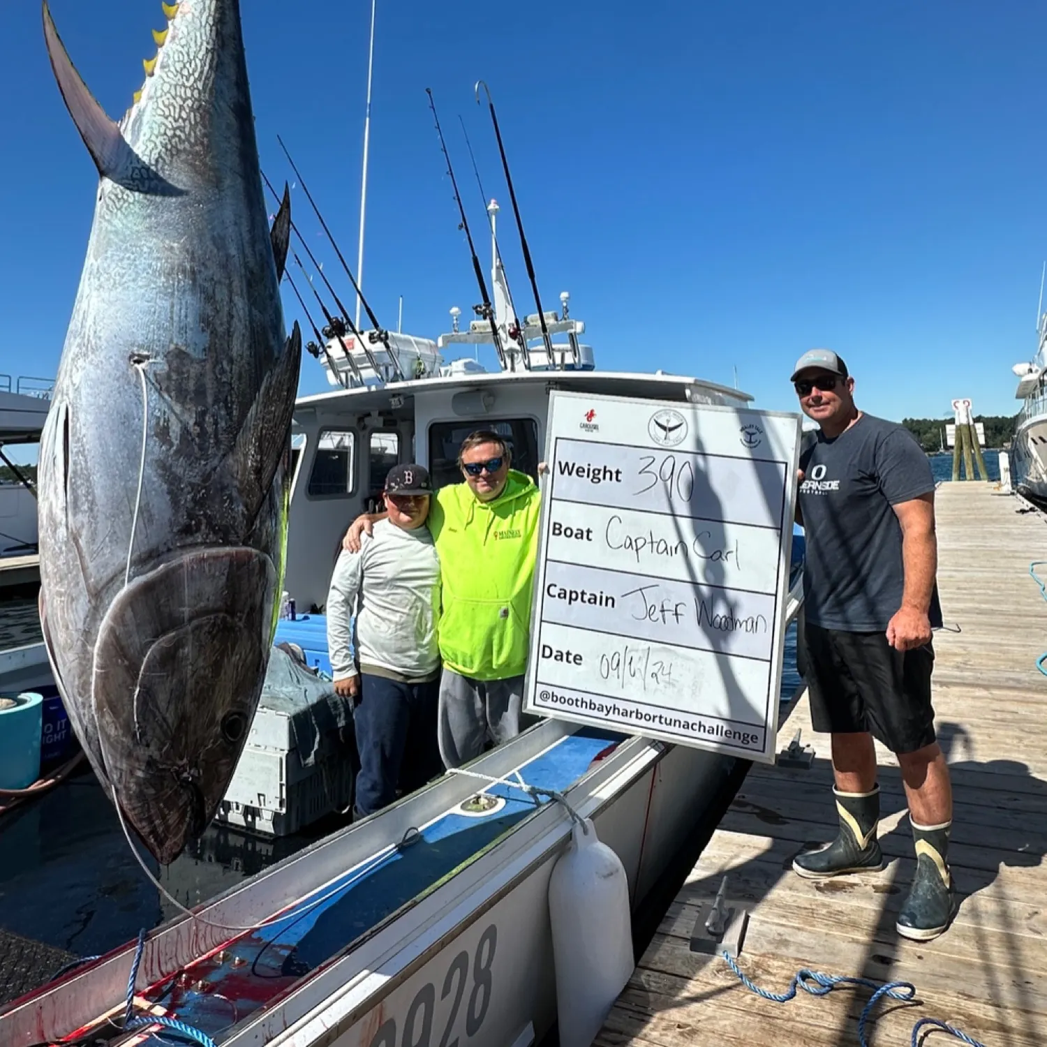 recently logged catches