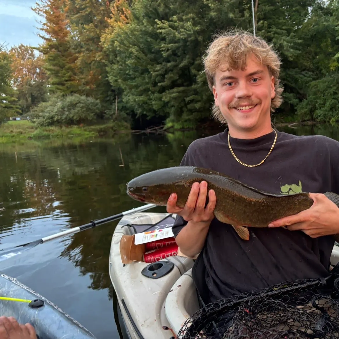 Eyetail bowfin caught on Fishbrain