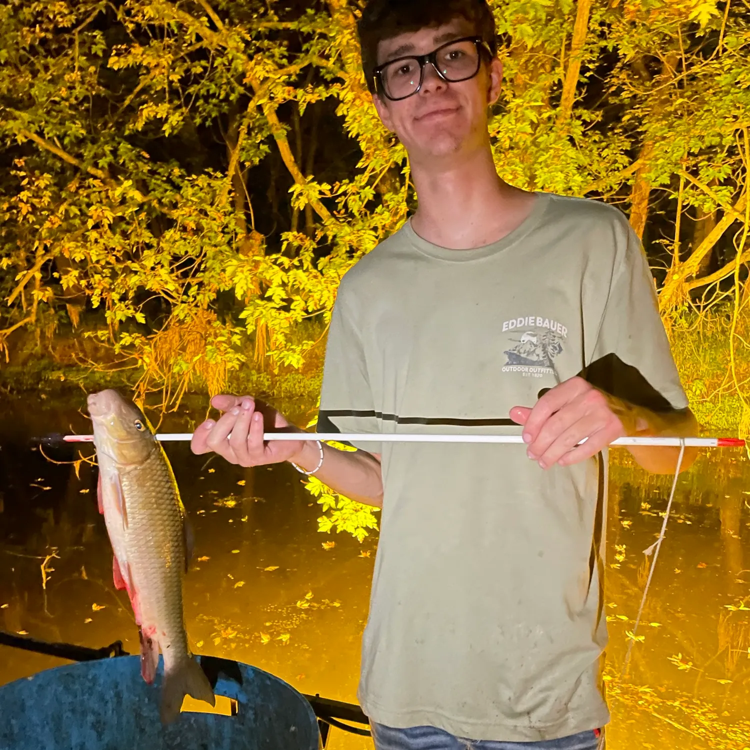 Golden redhorse caught on Fishbrain