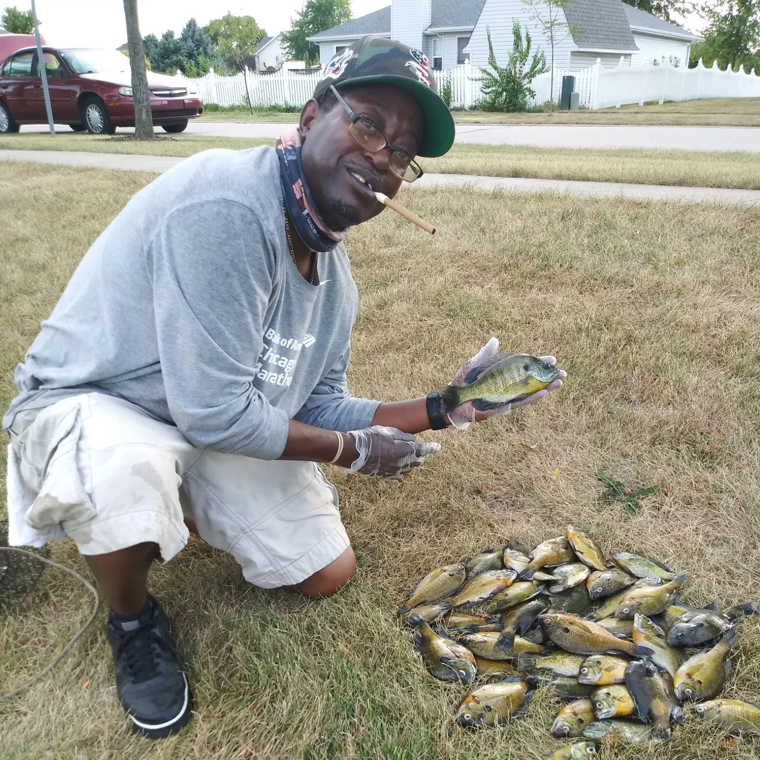 Bluegill caught on Fishbrain
