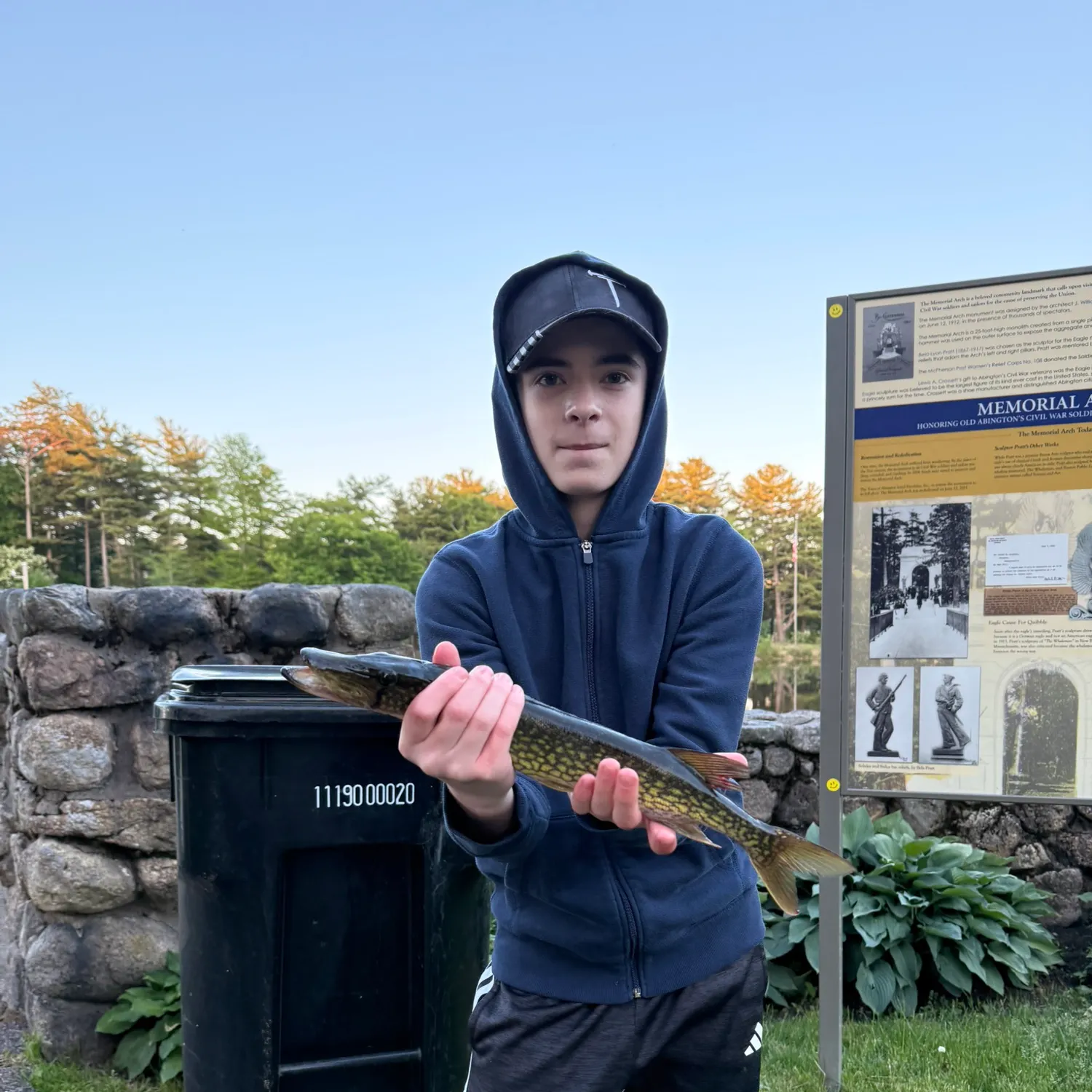 recently logged catches