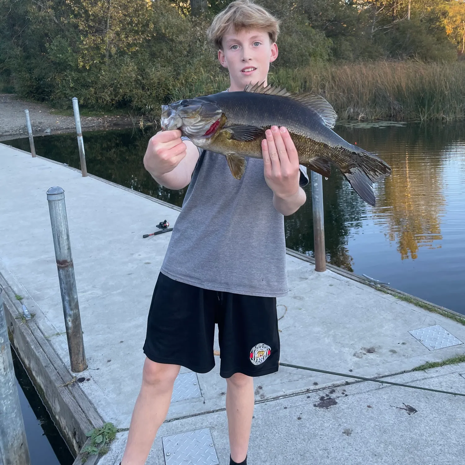 Smallmouth bass caught on Fishbrain