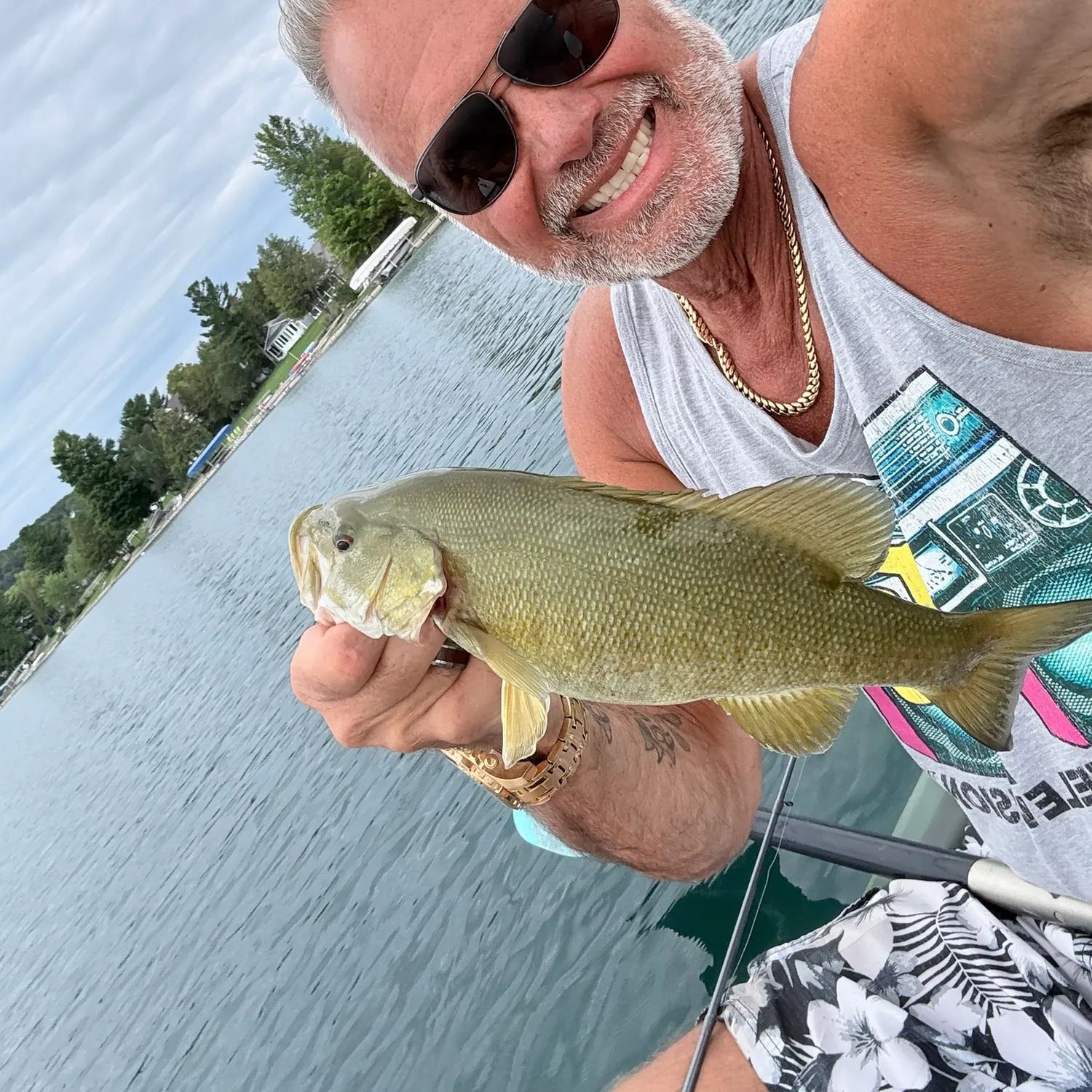 Smallmouth bass caught on Fishbrain