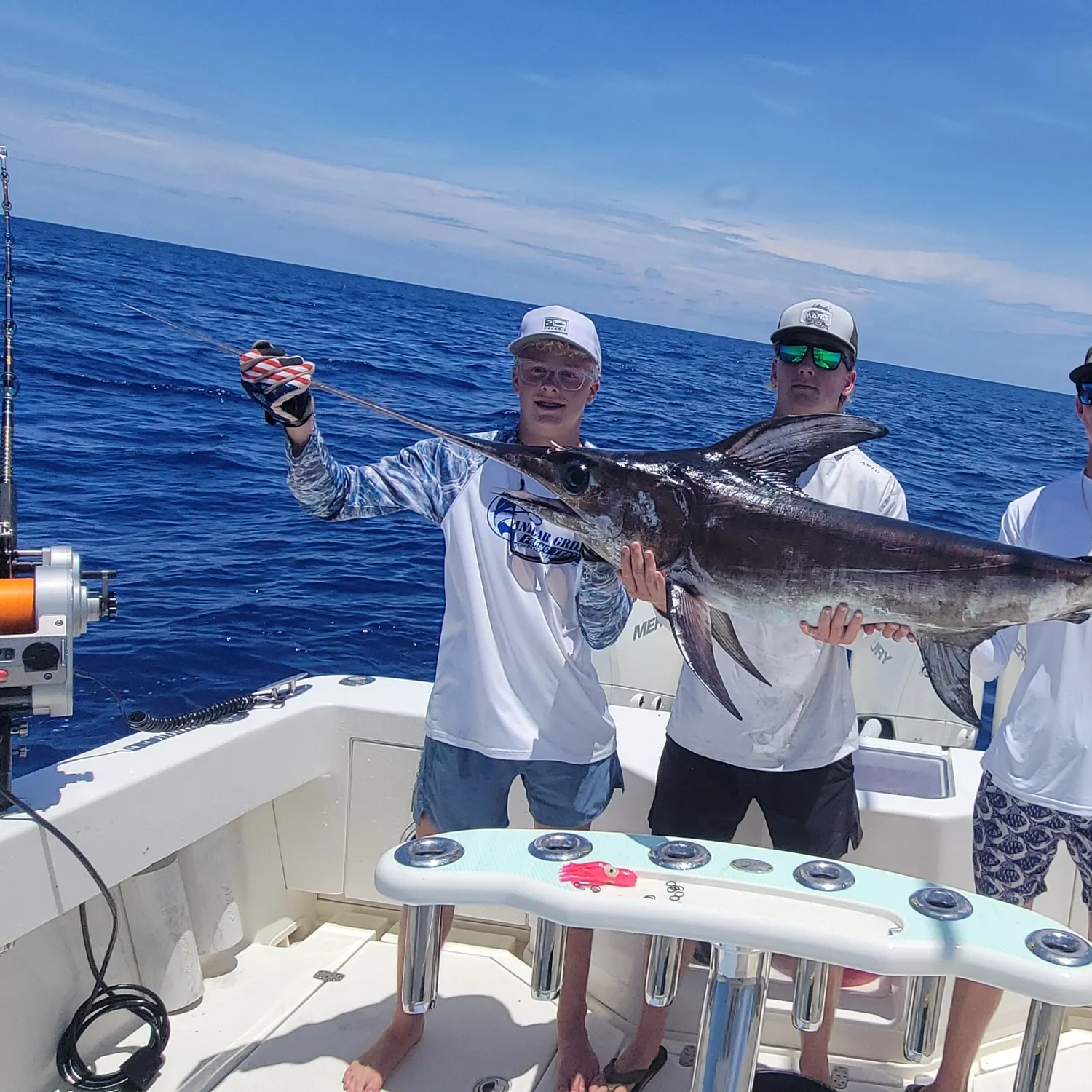 The most recent Swordfish catches on Fishbrain