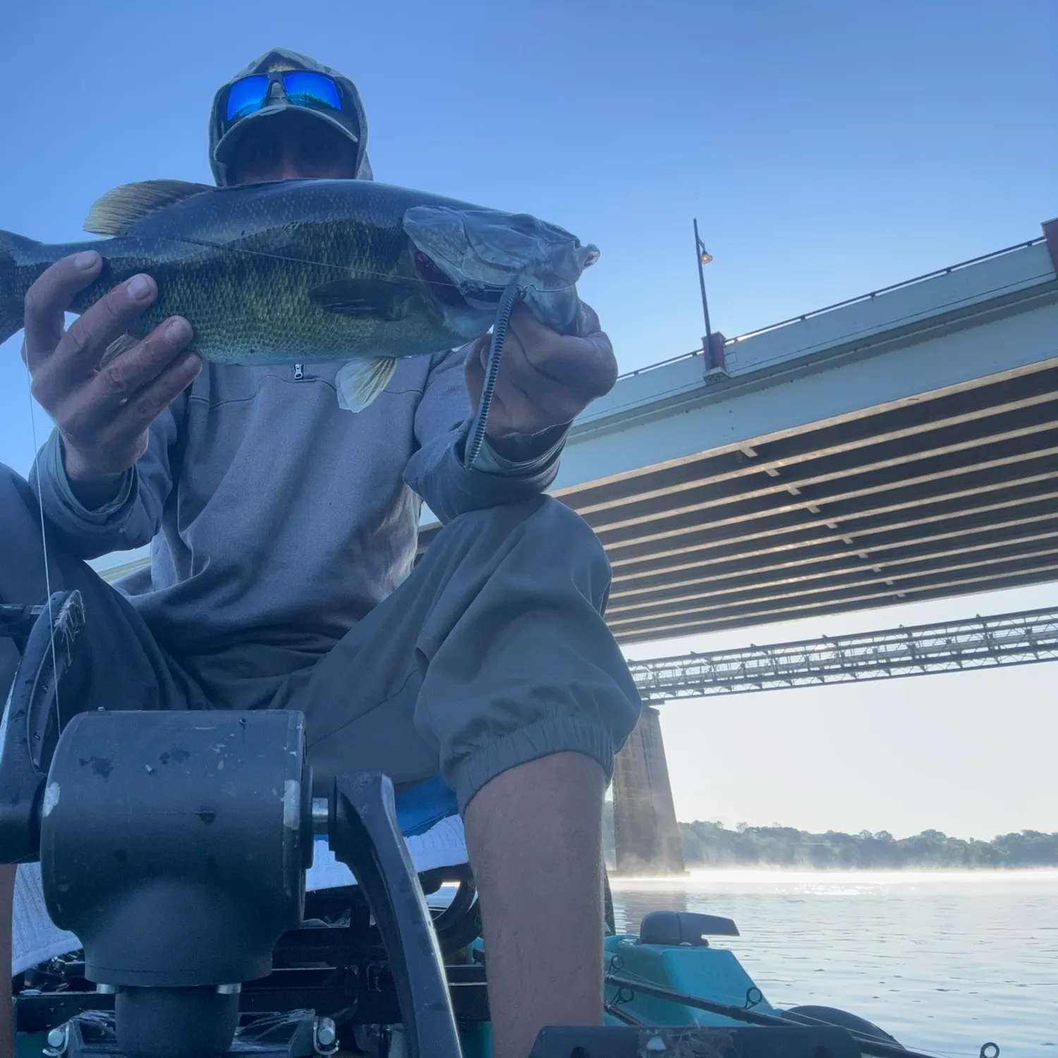 Spotted bass caught on Fishbrain